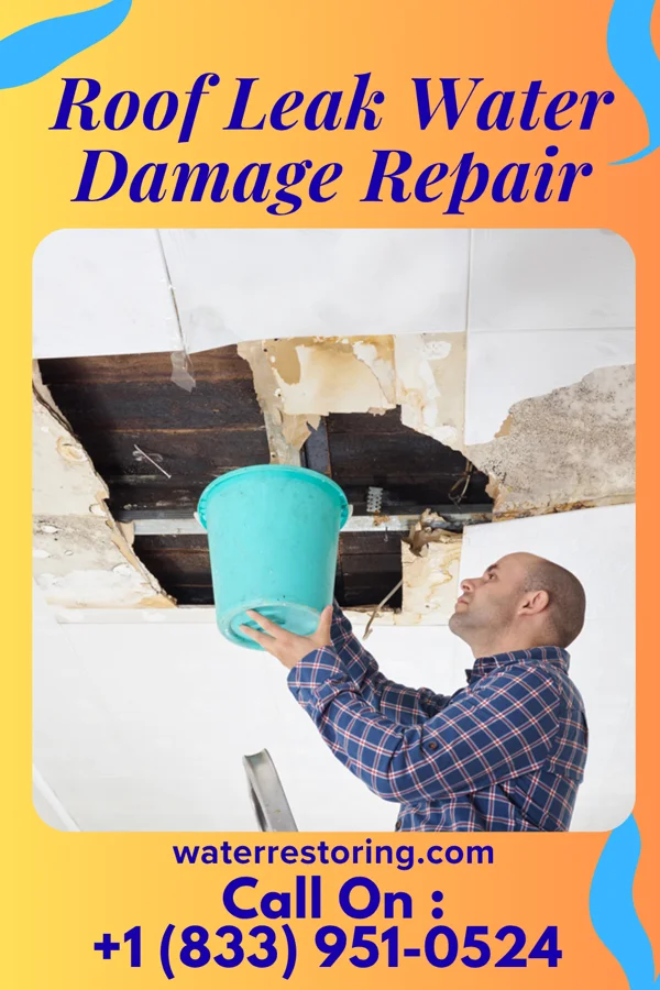 Roof Leak Water Damage Repair in Oak Ridge North, TX